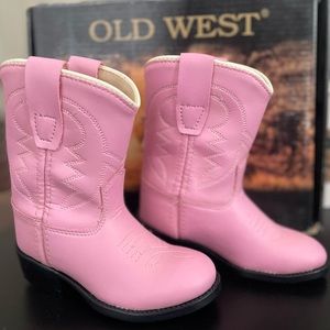 Pink Infant boots, used once for pictures,missing insoles but easily replaceable
